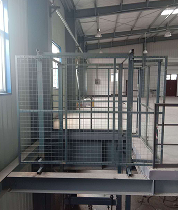 湖北阳新灿光光电有限公司采购液压货梯