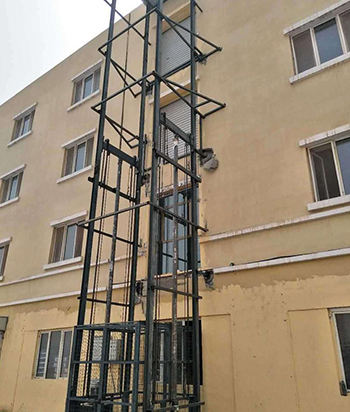 喀什建林仓储服务有限公司采购液压货梯