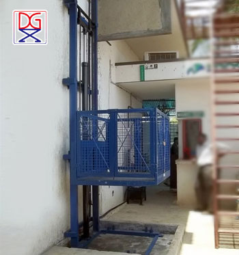 单臂导轨式升降机