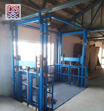 一二楼链条式液压货梯