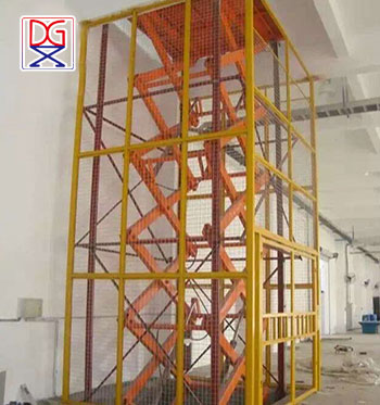 剪叉式液压货梯