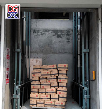 井道链条式液压货梯